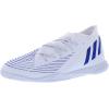 imageadidas Unisex Predator Edge3 Indoor Soccer Shoe  Kids Soccer CleatCloud WhiteHires BlueCloud White