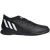 imageadidas Unisex Predator Edge3 Indoor Soccer Shoe  Kids Soccer CleatCore BlackWhiteVivid Red