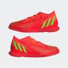 imageadidas Unisex Predator Edge3 Indoor Soccer Shoe  Kids Soccer CleatSolar RedSolar GreenBlack