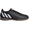 imageadidas Unisex Predator Edge4 in Sala Soccer Shoe  Kids Soccer CleatCore BlackWhiteVivid Red