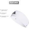 imageadidas UnisexAdult Alphaskin Wide Fit Sports HeadbandWhiteBlack