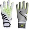 imageadidas UnisexAdult Competition Predator Goalie GlovesWhiteLucid LemonBlack