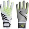 imageadidas UnisexAdult Competition Predator Goalie GlovesWhiteLucid LemonBlack