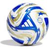 imageadidas UnisexAdult FIFA Club World Cup Mini Soccer Ball WhiteMaster BlueGold MetallicDark Blue 1