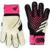 imageadidas UnisexAdult Match Fingersave Predator Goalie GlovesBlackWhiteTeam Shock Pink