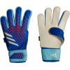 imageadidas UnisexAdult Match Fingersave Predator Goalie GlovesBright RoyalBliss BlueWhite