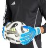 imageadidas UnisexAdult Match Fingersave Predator Goalie GlovesBright RoyalBliss BlueWhite