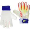 imageadidas UnisexAdult Match Fingersave Predator Goalie GlovesWhiteSolar RedBright Cyan
