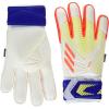 imageadidas UnisexAdult Match Fingersave Predator Goalie GlovesWhiteSolar RedBright Cyan