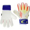 imageadidas UnisexAdult Match Fingersave Predator Goalie GlovesWhiteSolar RedBright Cyan
