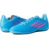 imageadidas UnisexAdult X Speedflow4 Indoor Soccer ShoeSky RushTeam Shock PinkLegacy Indigo