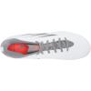 imageadidas UnisexAdult X Speedflow4 Indoor Soccer ShoeWhiteIron MetallicSolar Red