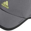 imageadidas UnisexChild Superlite Relaxed Adjustable Performance CapGrey SixBlackPulse Lime Green