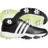 imageadidas UnisexChild Tour360 Little Big Kid Golf ShoeCore BlackFootwear WhitePulse Lime