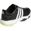 imageadidas UnisexChild Tour360 Little Big Kid Golf ShoeCore BlackFootwear WhitePulse Lime