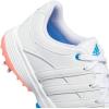 imageadidas UnisexChild Tour360 Little Big Kid Golf ShoeFootwear WhiteIron MetallicBlue Rush