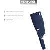 imageadidas Utility BaseballSoftball 7quot Stirrup Socks 1 PairTeam Navy BlueWhite