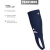 imageadidas Utility BaseballSoftball 7quot Stirrup Socks 1 PairTeam Navy BlueWhite2