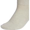 imageadidas Womens Athletic Cushioned Crew Socks with Arch Support 6Pack Durable MoistureWickingAlumina BeigeWhiteWonder Beige