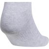 imageadidas Womens Athletic Cushioned Crew Socks with Arch Support 6Pack Durable MoistureWickingCool Light HeatherClear PinkDark Blue