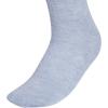 imageadidas Womens Athletic Cushioned Crew Socks with Arch Support 6Pack Durable MoistureWickingHeather GreyWashed Denim Blue HeatherWhite