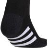 imageadidas Womens Cushioned Quarter Socks 3Pair with Arch CompressionBlackNight GreyWhite