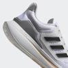 imageadidas Womens Eq21 Run ShoeWhiteBlackIron Metallic
