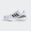 imageadidas Womens Eq21 Run ShoeWhiteBlackIron Metallic