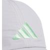 imageadidas Womens Influencer 3 Relaxed Strapback Adjustable Fit HatGrey TwoSemi Green Spark