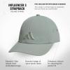 imageadidas Womens Influencer 3 Relaxed Strapback Adjustable Fit HatSilver Green S25