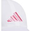 imageadidas Womens Influencer 3 Relaxed Strapback Adjustable Fit HatWhiteBliss Pink