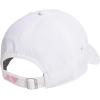 imageadidas Womens Influencer 3 Relaxed Strapback Adjustable Fit HatWhiteBliss Pink