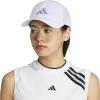 imageadidas Womens Influencer 3 Relaxed Strapback Adjustable Fit HatWhiteGlory Grey