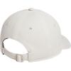 imageadidas Womens Must Have Medium Crown Structured Adjustable Fit Strapback HatAlumina BeigeGreyWhite