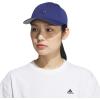 imageadidas Womens Must Have Medium Crown Structured Adjustable Fit Strapback HatDark BlueGreyWhite