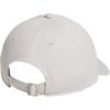 imageadidas Womens Must Have Medium Crown Structured Adjustable Fit Strapback HatWonder Alumina GreyGreyWhite