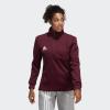 imageadidas Womens QuarterZip Fleece SweatshirtTeam Maroon  White