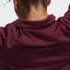 imageadidas Womens QuarterZip Fleece SweatshirtTeam Maroon  White