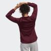 imageadidas Womens QuarterZip Fleece SweatshirtTeam Maroon  White