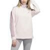 imageadidas Womens QuarterZip Fleece SweatshirtWonder Quartz