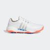 imageadidas Womens Tour 360 22 Golf ShoeFootwear WhiteSilver MetallicTurbo