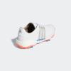 imageadidas Womens Tour 360 22 Golf ShoeFootwear WhiteSilver MetallicTurbo