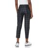 imageadidas Womens Ultimate365 Printed Ankle Golf PantsBlackWhite