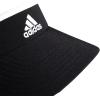imageadidas Womens Visor  Match Athletic Clipon Sun Hat for Sport ampamp TrainingBlackWhite