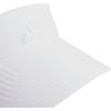 imageadidas Womens Visor  Match Athletic Clipon Sun Hat for Sport ampamp TrainingWhiteWhite