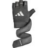 imageadidas Wrist Wrap Training ampamp Weightlifting Gloves Fingerless Workout GlovesLarge