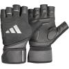 imageadidas Wrist Wrap Training ampamp Weightlifting Gloves Fingerless Workout GlovesXLarge