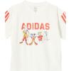 imageadidas boys Disney Mickey Mouse Tshirt SetOff WhiteBright Red