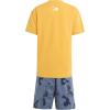 imageadidas boys Disney Mickey Mouse Tshirt SetPreloved YellowOff White