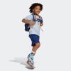 imageadidas boys Disney Mickey Mouse Tshirt SetWonder BlueDark BlueCrew Yellow